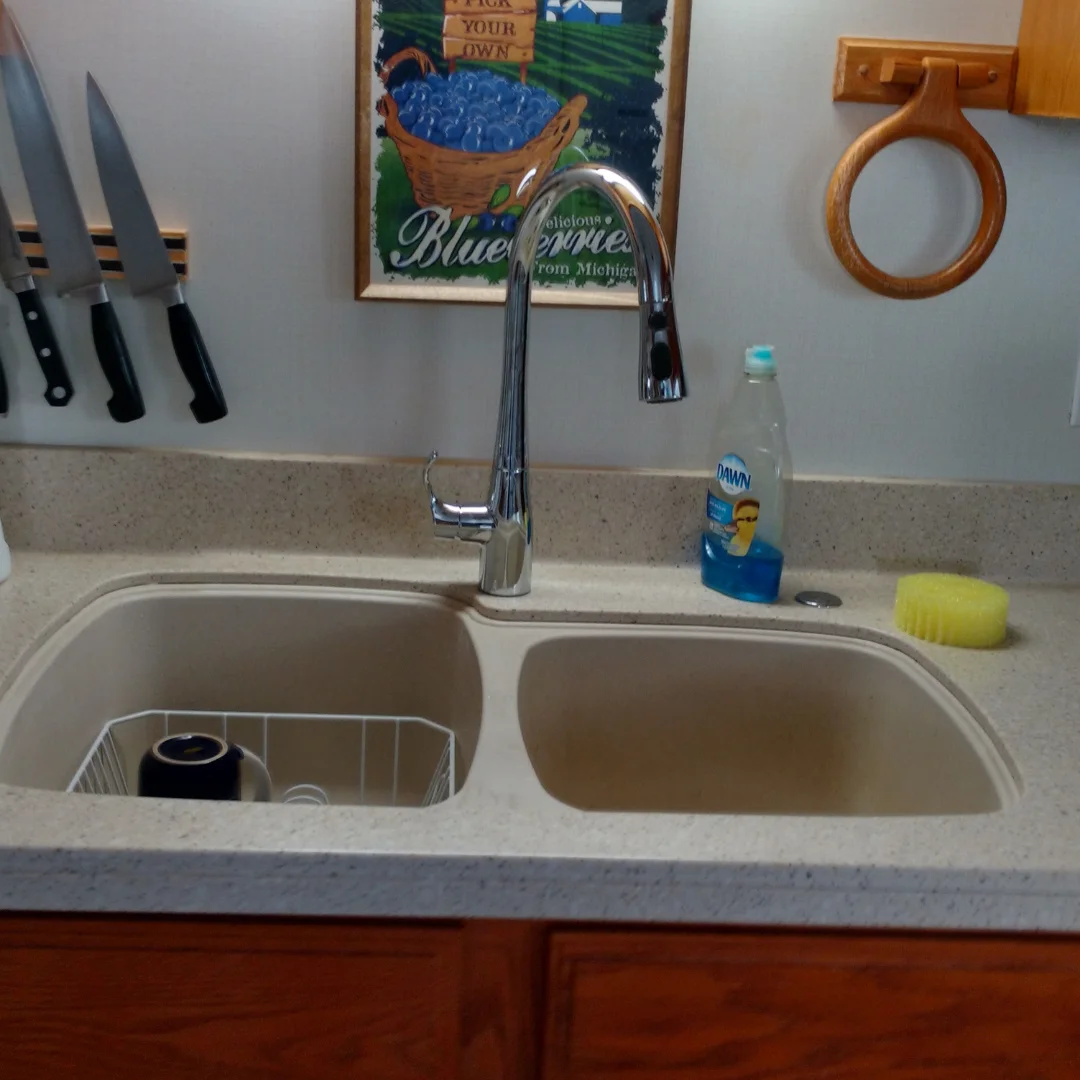 Install New Kitchen Faucet
